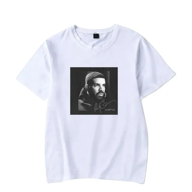 Drake Graphic-White