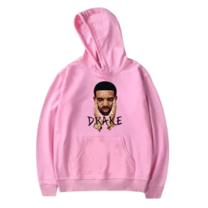 Drake Hoodie-Pink