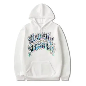 Honestly Never Mind Hoodie-White