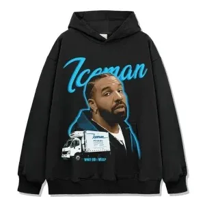 Iceman Drake Hoodie Black