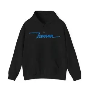 Iceman Hoodie Black Full sleeves