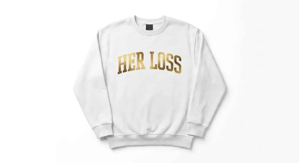 Her Loss White and Golden