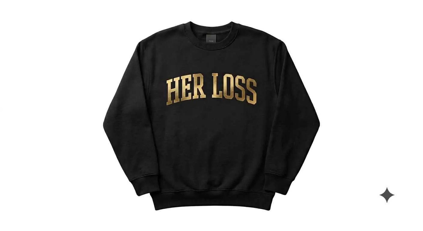 Her Loss Black and Golden