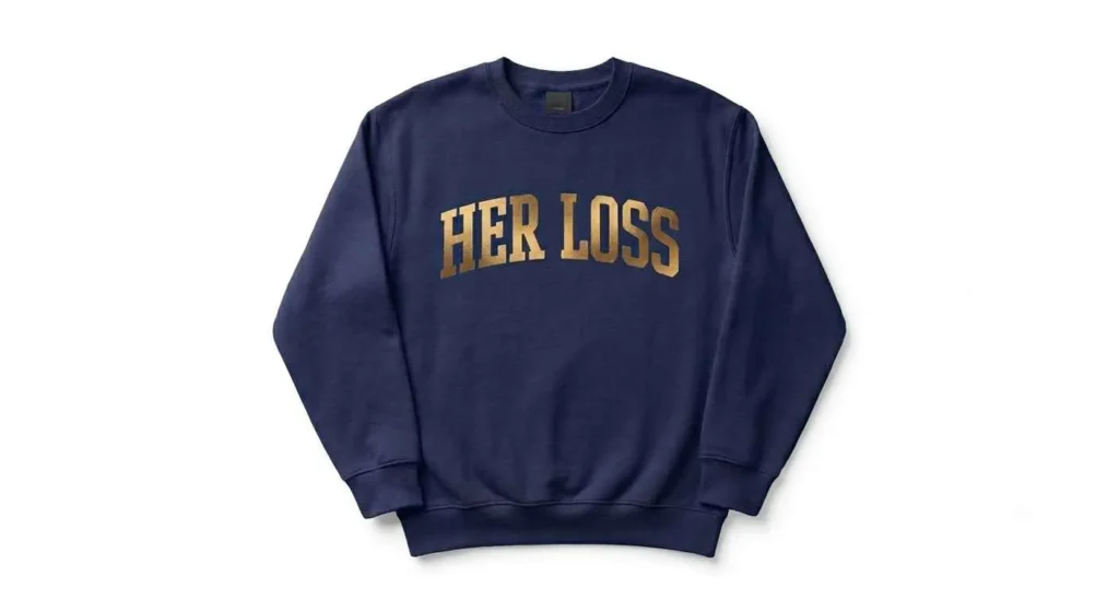 Her Loss Blue and Golden